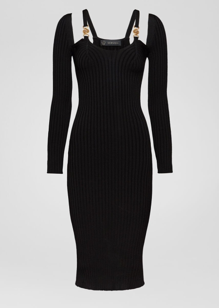 Rochie Versace Medusa Accent Knit Dama | IDSGTUA-15